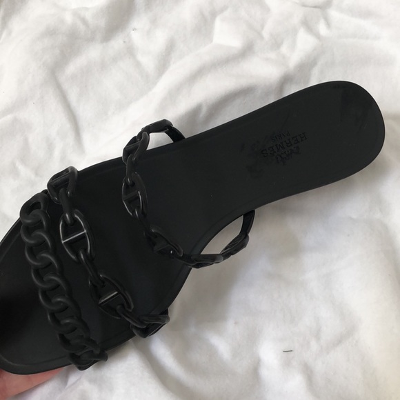 authentic Hermès rivage slides - Picture 2 of 5